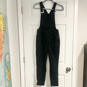 Madewell Women's Black Denim Overalls